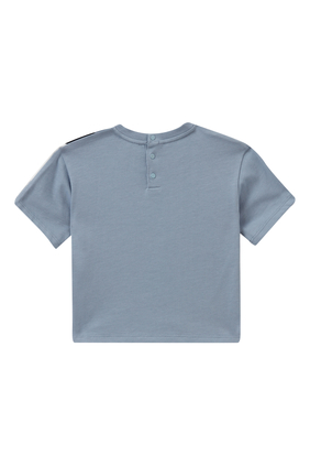 Geometric Color-Block T-Shirt